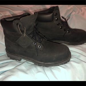 Timberland black boots